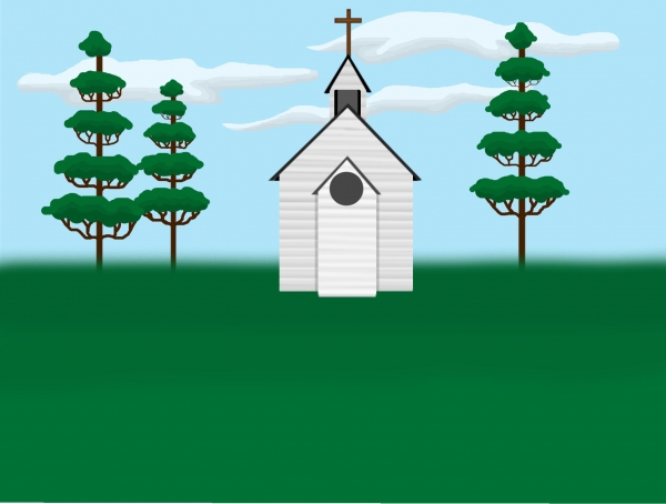 Creation of country Church: Step 9